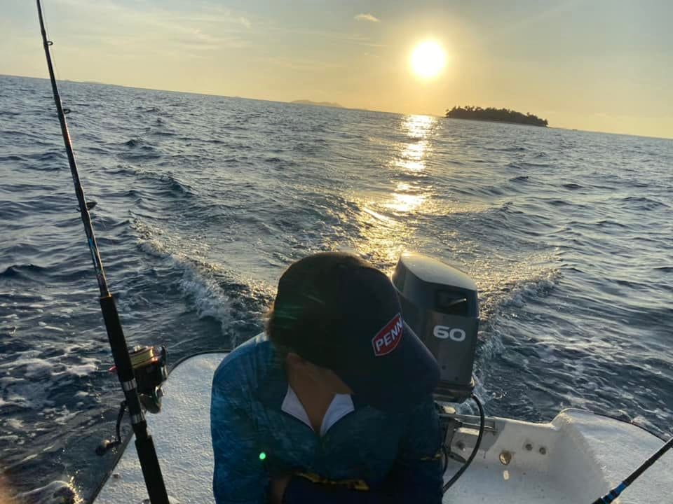 Sunset Fishing In Fiji