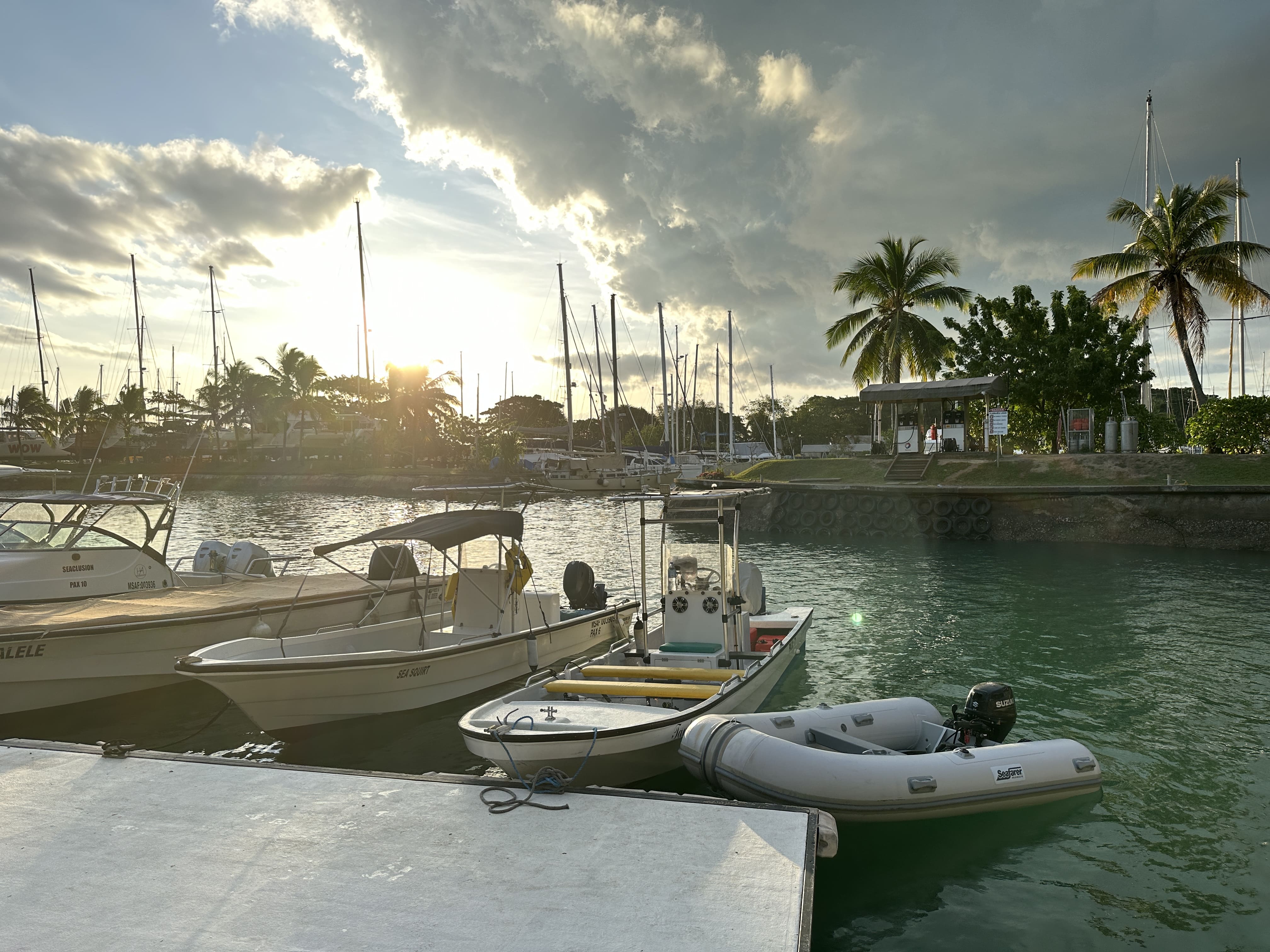 Vuda Marina in Seunset